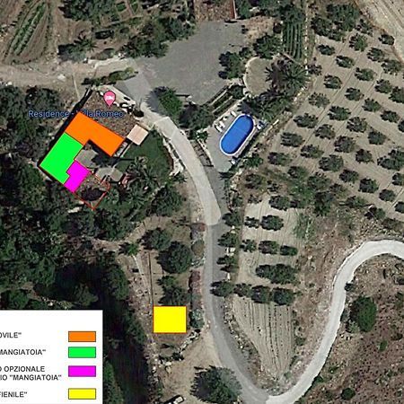Calami - Villa Romeo - Private Apartments With Pool, Seaview & Olive Grove Santa Caterina Dello Ionio Marina Экстерьер фото