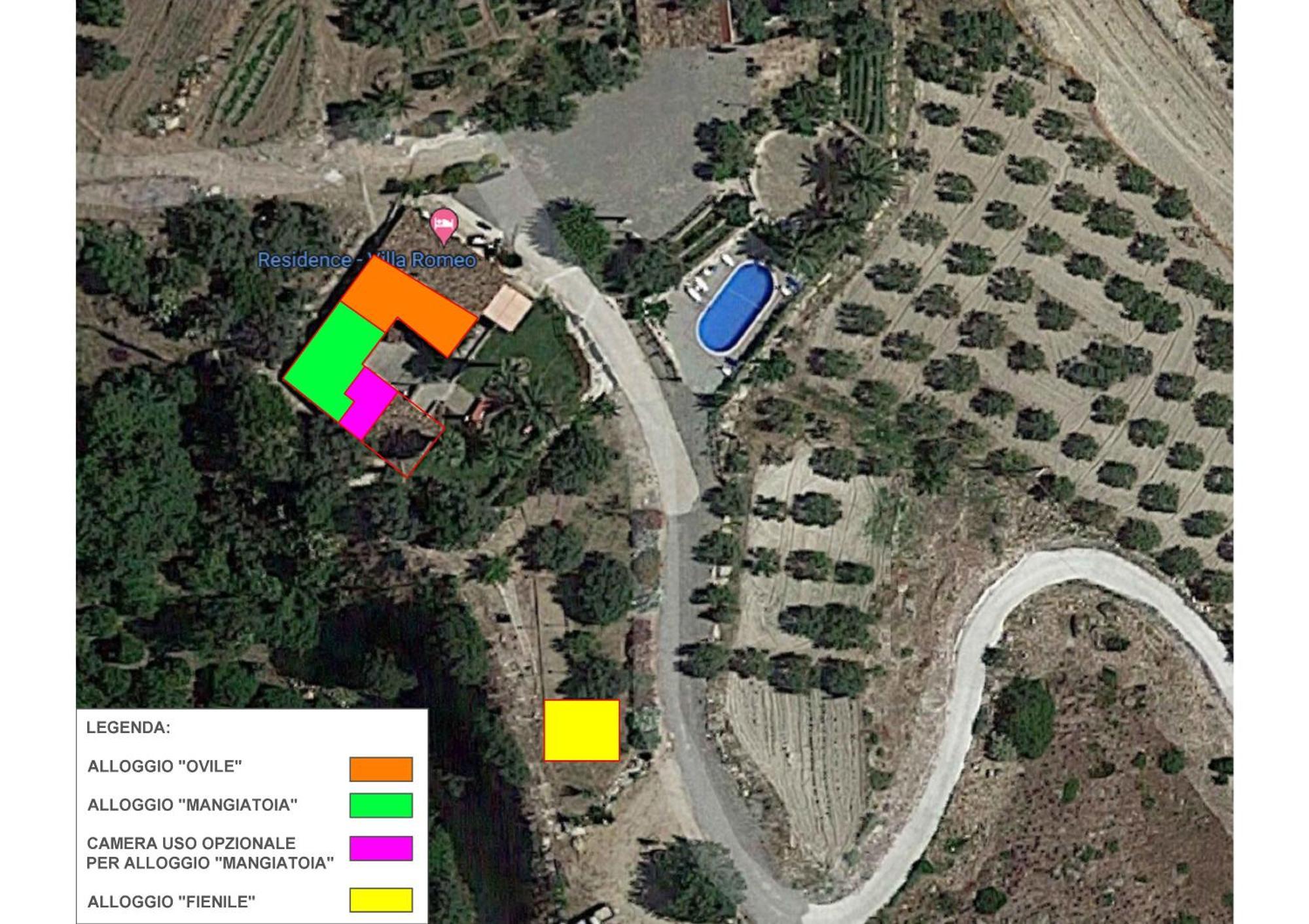 Calami - Villa Romeo - Private Apartments With Pool, Seaview & Olive Grove Santa Caterina Dello Ionio Marina Экстерьер фото